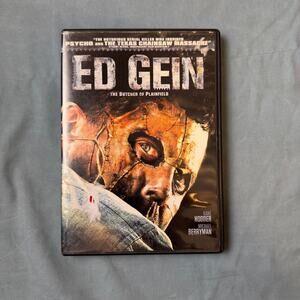 Ed Gein DVD The Butcher of Plainfield Horror Film 2007 Lionsgate Widescreen